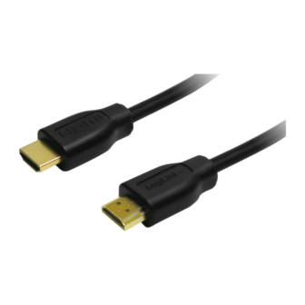 HDMI v1.4 2.00m LogiLink CH0037 2 meter HDMI kabel gehikt tot 4K 2 meter HDMI kabel gehikt tot 4K