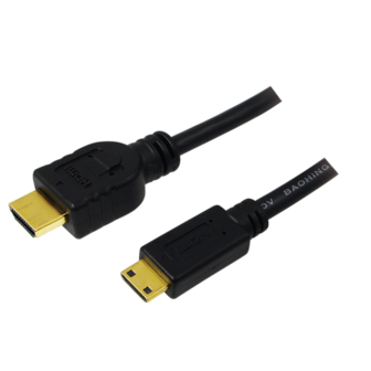HDMI v1.4  HDMI mini 1.00m LogiLink 1.0m 1.0m