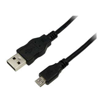 USB 2.0 A --> micro B 1.00m LogiLink 1.0m 1.0m