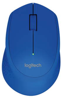 Logitech M280 Wireless Optical Retail Blauw