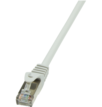LogiLink RJ45 kabel 15.00m Cat5e F/UTP Grijs