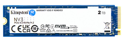 2TB M.2 PCIe NVMe Kingston NV3 6000/5000