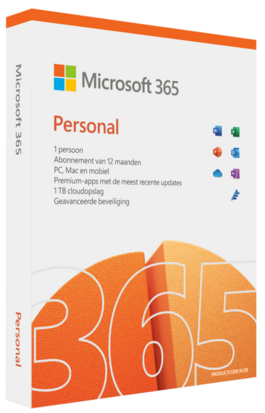 Microsoft 365 Personal NL - 1 jaar