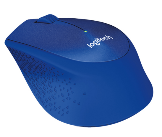 Logitech M330 Wireless Optical Retail Blauw