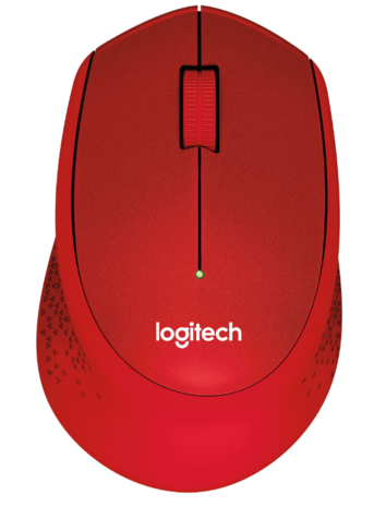 Logitech M330 Wireless Optical Retail Red
