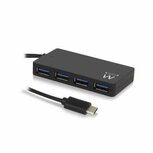 Ewent hub: 4-Poorts USB 3.1 Gen1 (USB 3.0) Hub Type-C - Zwart 4 aantal poortenUSB 3.0 (3.1 Gen 1) Type-C hostinterface 4 aantal poortenUSB 3.0 (3.1 Gen 1) Type-C hostinterface Ewent hub: 4-Poorts USB 3.1 Gen1 (USB 3.0) Hub Type-C - Zwart 4 aantal poortenUSB 3.0 (3.1 Gen 1) Type-C hostinterface 4 aantal poortenUSB 3.0 (3.1 Gen 1) Type-C hostinterface